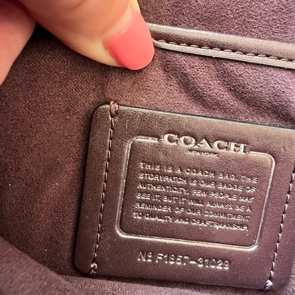 Coach Limited Edition PARKER Black and Rhinestone AMAZING COLLECTOR’S BAG!!! - Picture 10 of 13